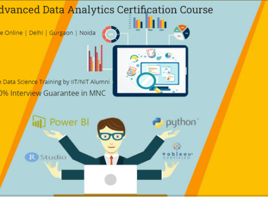 Data Analyst Course in Delhi, 110068. Best Online